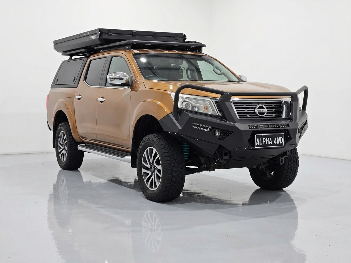 Alpha 4WD Steel Pack Bull Bar for Nissan Navara NP300 D23