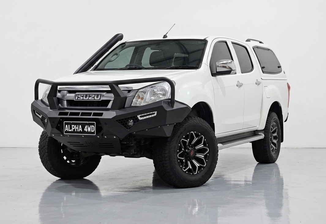 Alpha 4WD Steel Pack Bull Bar for Isuzu D - Max 2017 - 2019