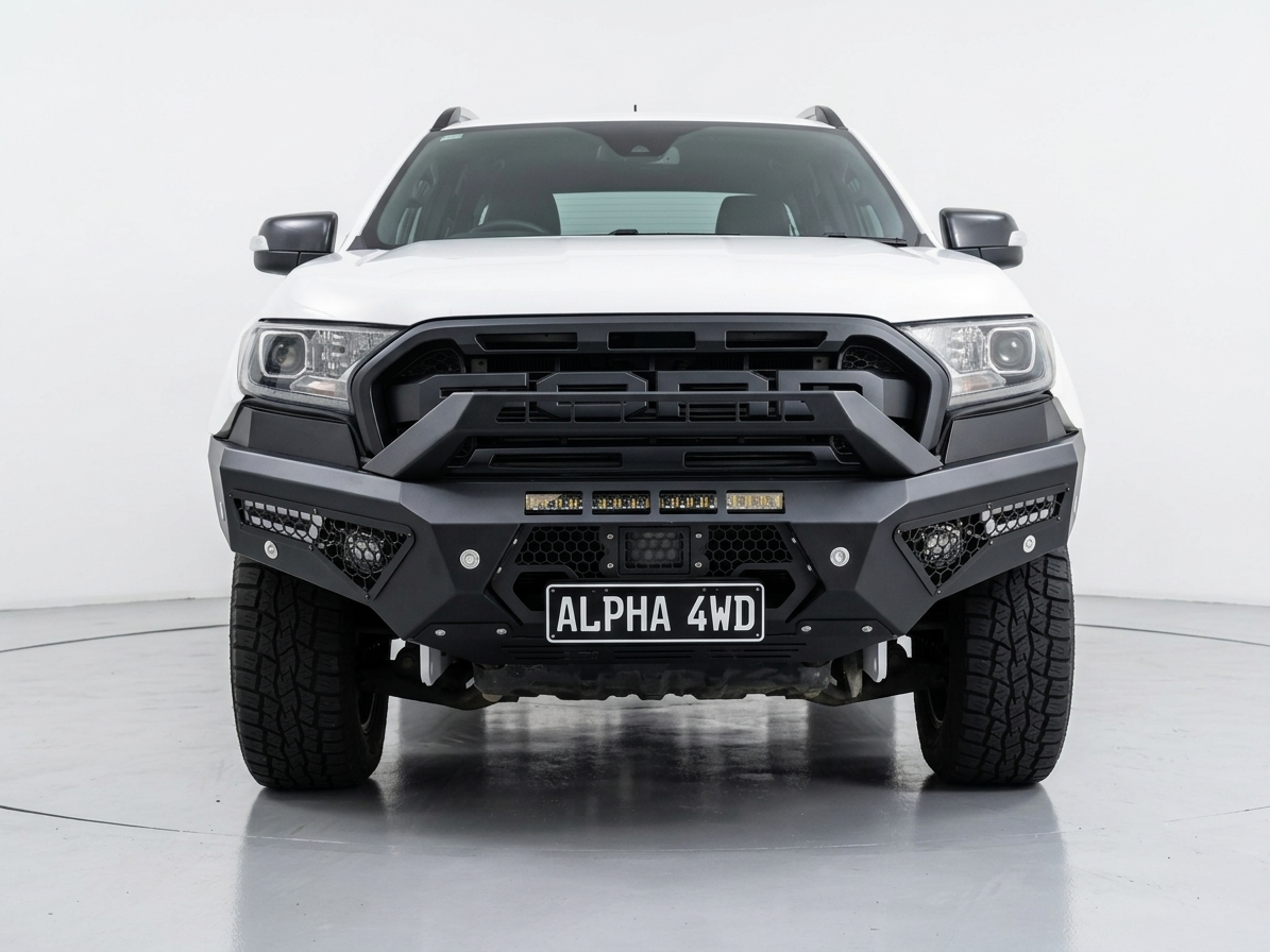 Alpha 4WD Predator Steel Bull Bar for Ford Ranger 2015 - 2022 PX 2 3