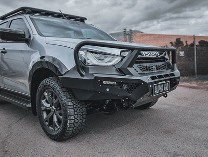 Alpha 4WD Steel Pack Bull Bar for Isuzu D-MAX 2019-2024 (pre-facelift)