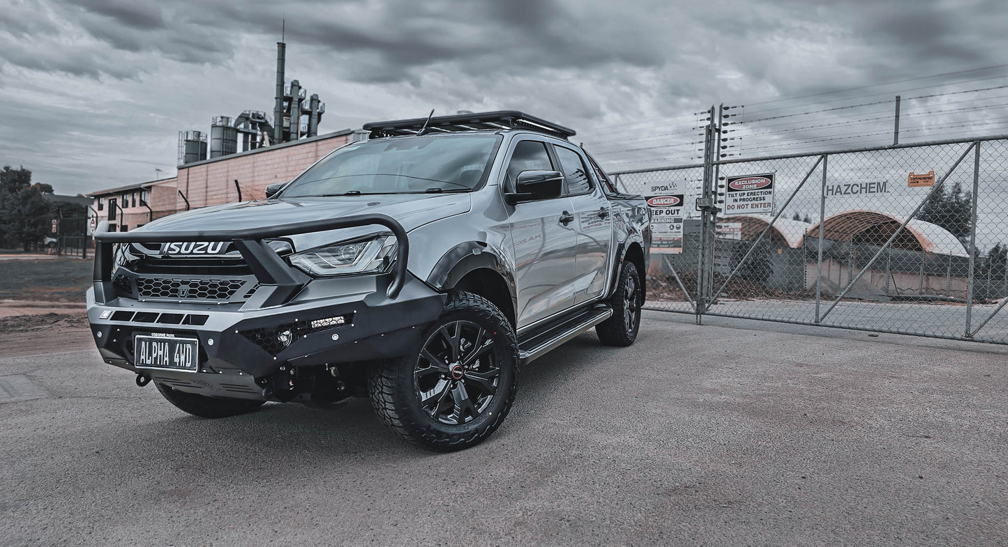 Alpha 4WD Steel Pack Bull Bar for Isuzu D-MAX 2019-2024 (pre-facelift)