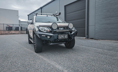 Alpha 4WD Predator Steel Bull Bar for Mitsubishi Triton MQ 2015 - 2018