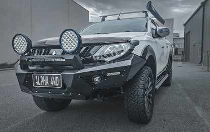 Alpha 4WD Predator Steel Bull Bar for Mitsubishi Triton MQ 2015 - 2018