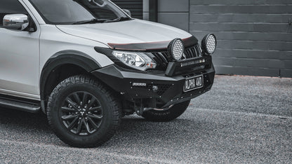 Alpha 4WD Predator Steel Bull Bar for Mitsubishi Triton MQ 2015 - 2018