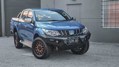 Alpha 4WD Predator Steel Bull Bar for Mitsubishi Triton MQ 2015 - 2018