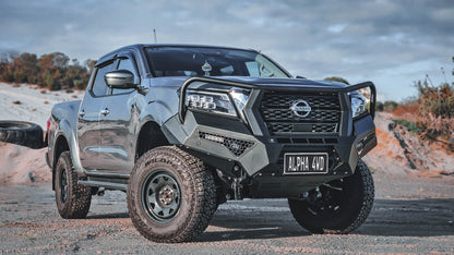 Alpha 4WD Steel Pack Bull Bar for Nissan Navara NP300 D23 2021+