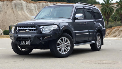 Alpha 4WD Pack Steel Bull Bar for Mitsubishi Pajero NS NT NX NW 2007+
