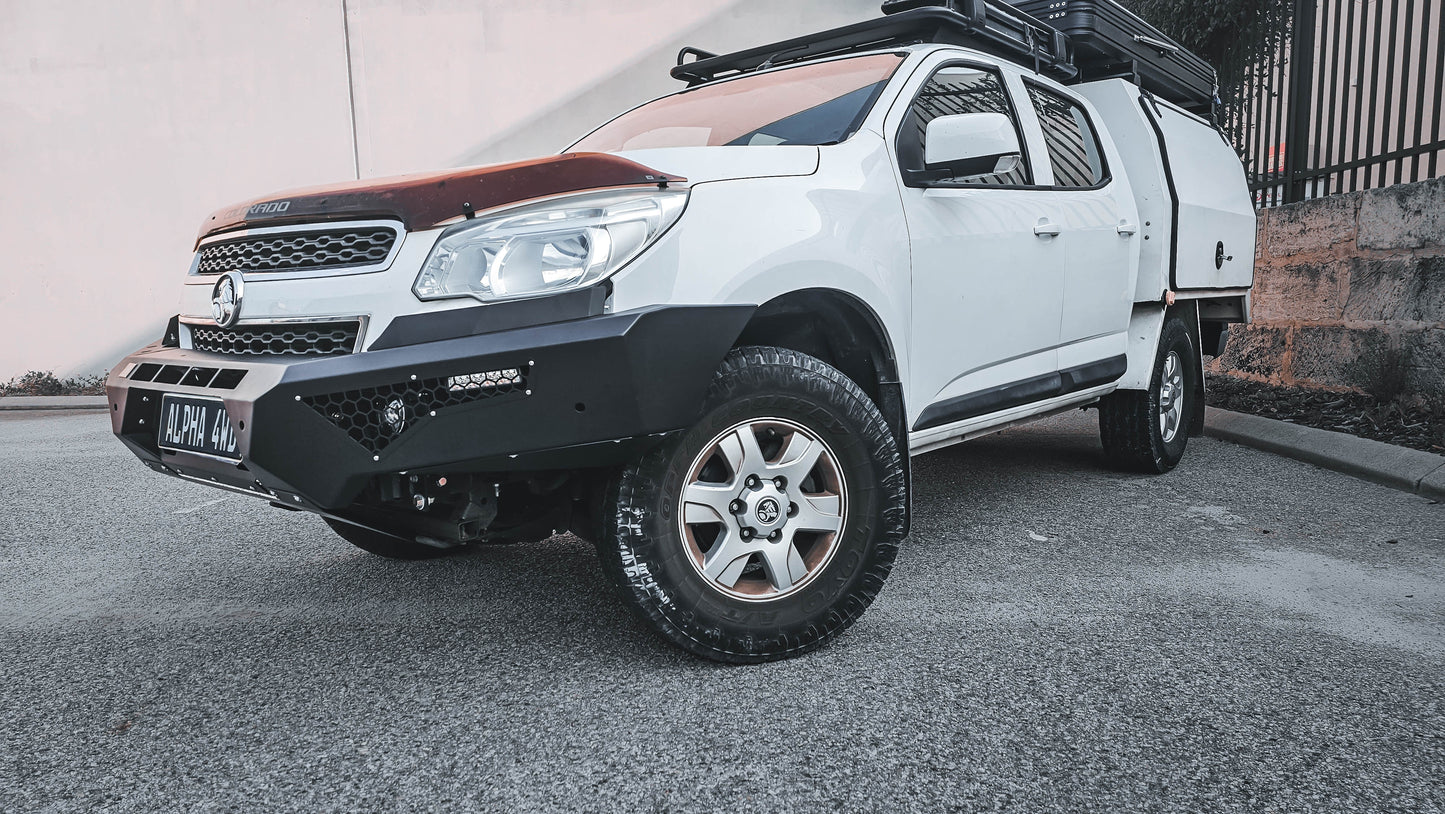 Alpha 4WD Predator Steel Bull Bar for Holden Colorado RG 2012 - 2016