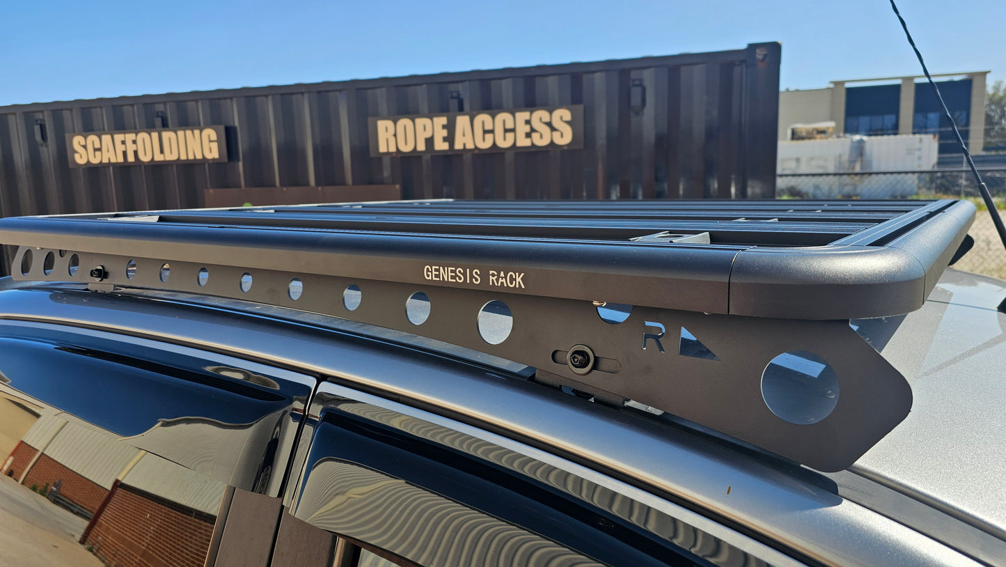 Alpha Genesis Aluminium Flat Platform Roof Rack suit Holden Colorado RG