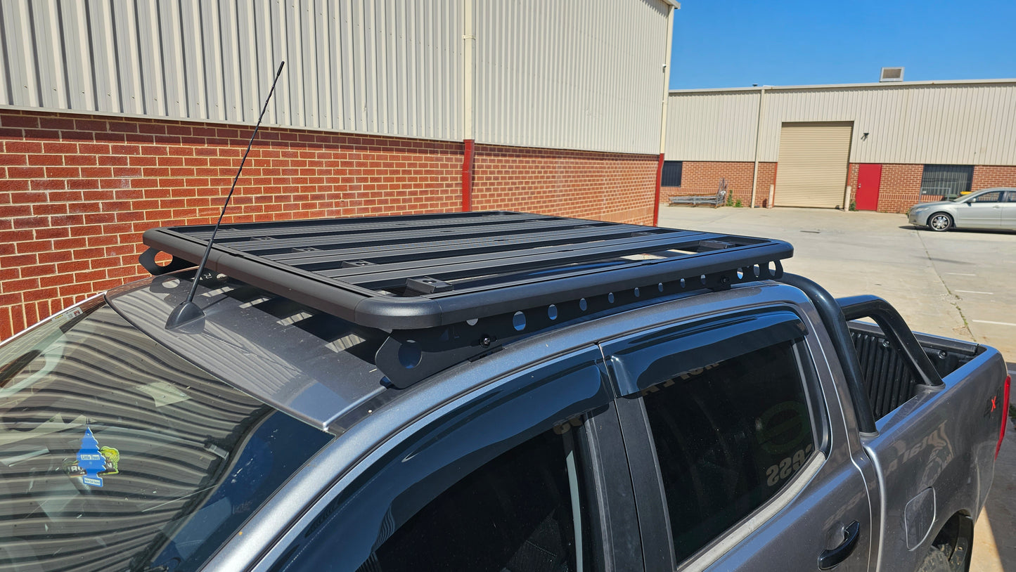 Alpha Genesis Aluminium Flat Platform Roof Rack suit Holden Colorado RG
