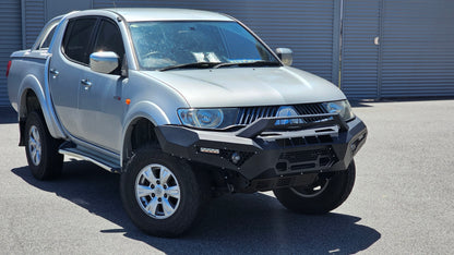 Alpha 4WD Predator Steel Bull Bar for Mitsubishi Triton MN ML 2006 to 2015