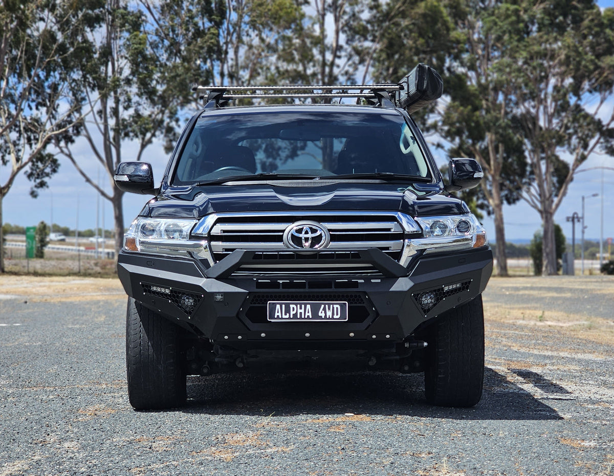 Alpha 4WD Predator Steel Bull Bar for Toyota Landcruiser 200 series 20 ...