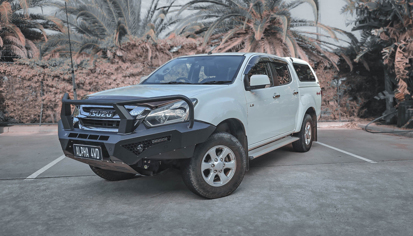 Alpha 4WD Steel Pack Bull Bar for Isuzu D - Max 2017 - 2019