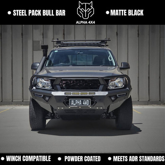 Alpha 4WD Pack Steel Bull Bar for VW Volkswagen Amarok 2010+