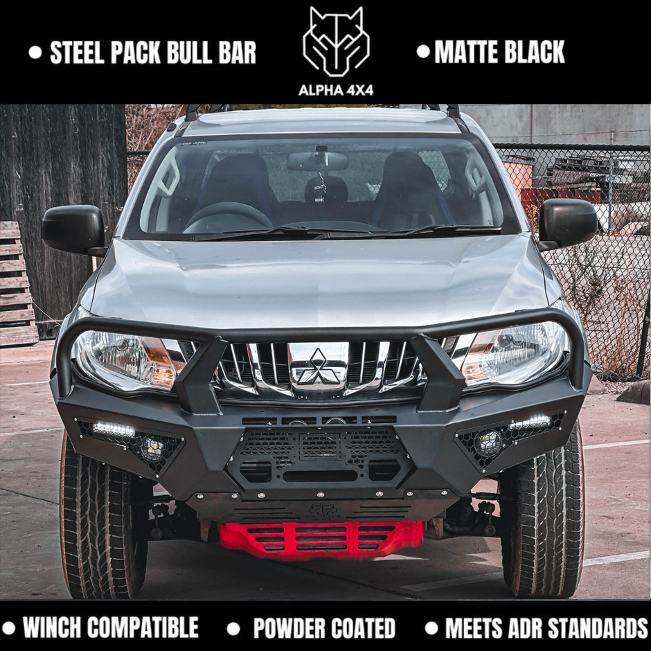 Alpha Pack Bars - Winch Compatible Steel Bull Bar Perth Western ...
