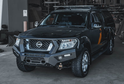 Alpha 4WD Steel Pack Bull Bar for Nissan Navara D40 Spanish 2010 - 2015
