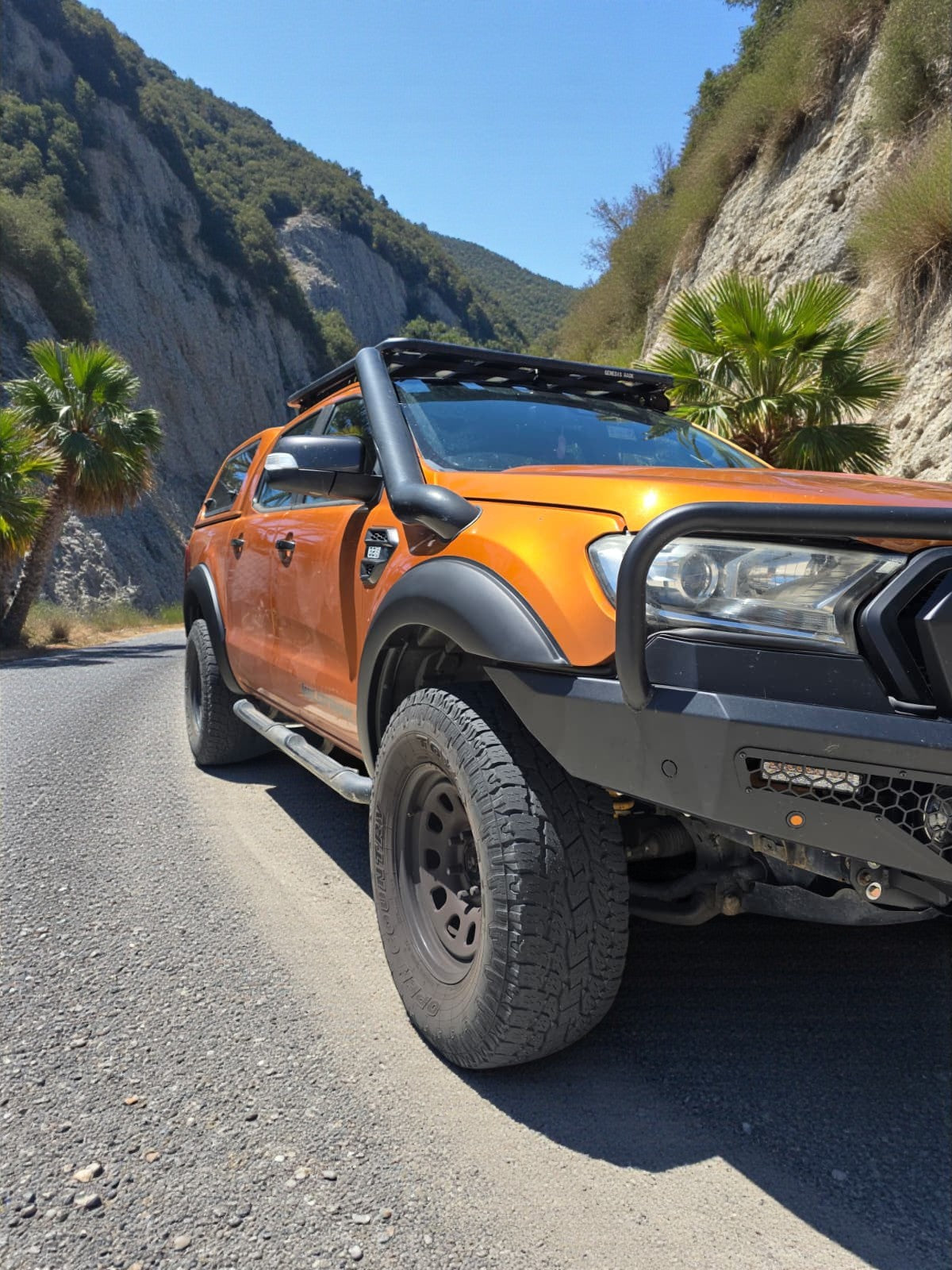 Ford Ranger PX2 PX3 2015 - 2022 Fender Flare OEM Smooth Matte Black