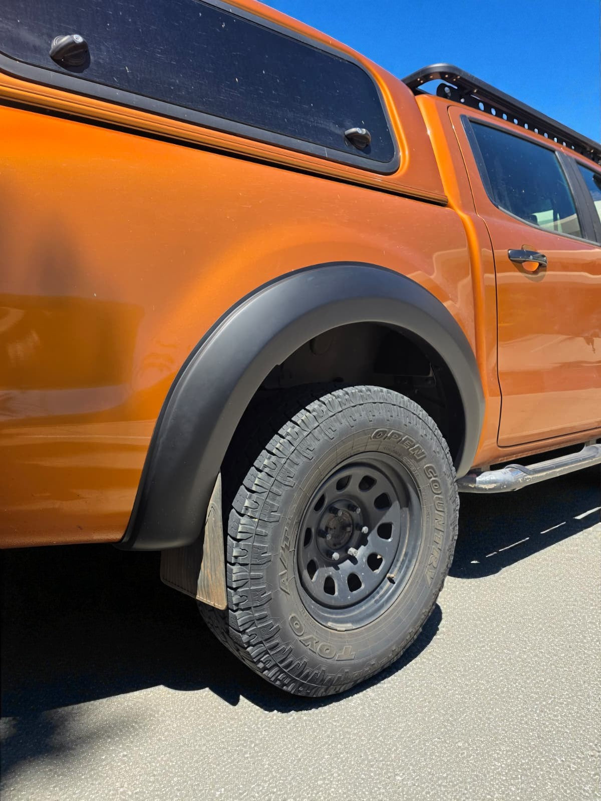 Ford Ranger PX2 PX3 2015 - 2022 Fender Flare OEM Smooth Matte Black