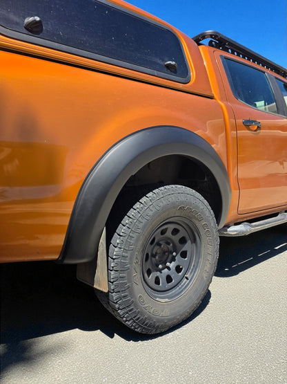 Ford Ranger PX2 PX3 2015 - 2022 Fender Flare OEM Smooth Matte Black