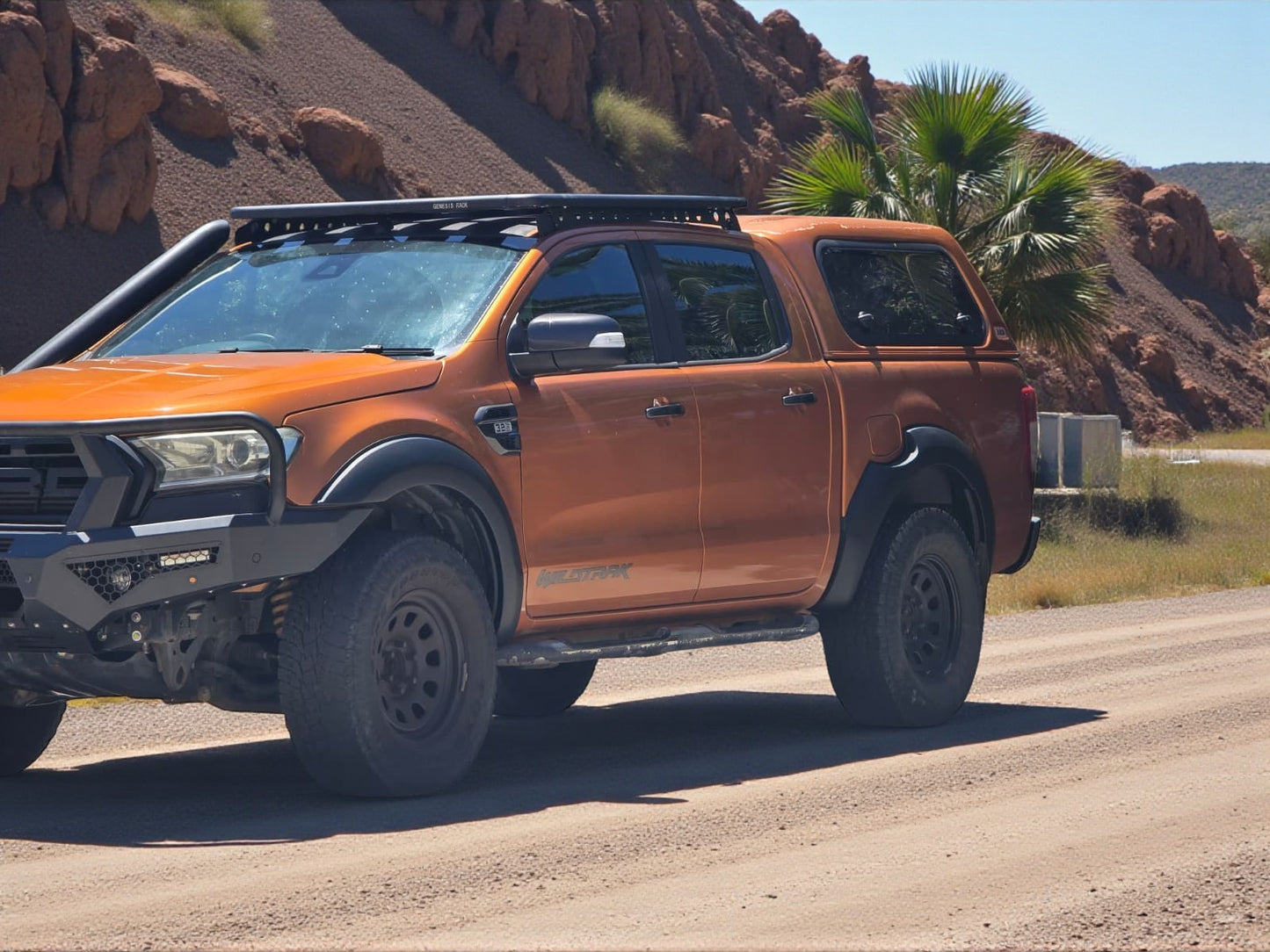 Ford Ranger PX2 PX3 2015 - 2022 Fender Flare OEM Smooth Matte Black