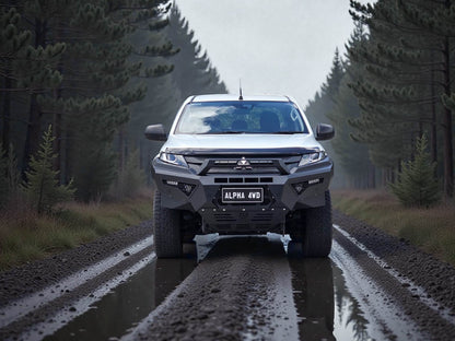 Alpha 4WD Predator Steel Bull Bar for Mitsubishi Triton MR 2019+