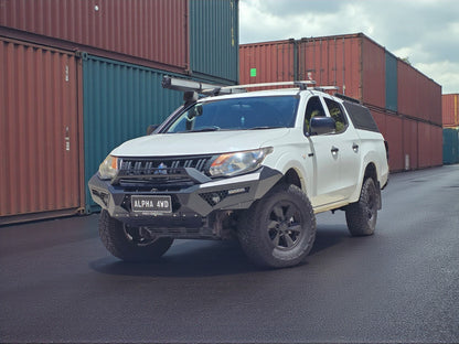 Alpha 4WD Predator Steel Bull Bar for Mitsubishi Triton MQ 2015 - 2018