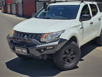 Alpha 4WD Predator Steel Bull Bar for Mitsubishi Triton MQ 2015 - 2018
