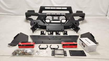 Alpha 4WD Predator Steel Bull Bar for Ford Ranger 2015 - 2022 PX 2 3