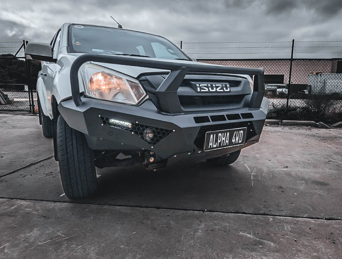 Alpha 4WD Steel Pack Bull Bar for Isuzu D - Max 2017 - 2019