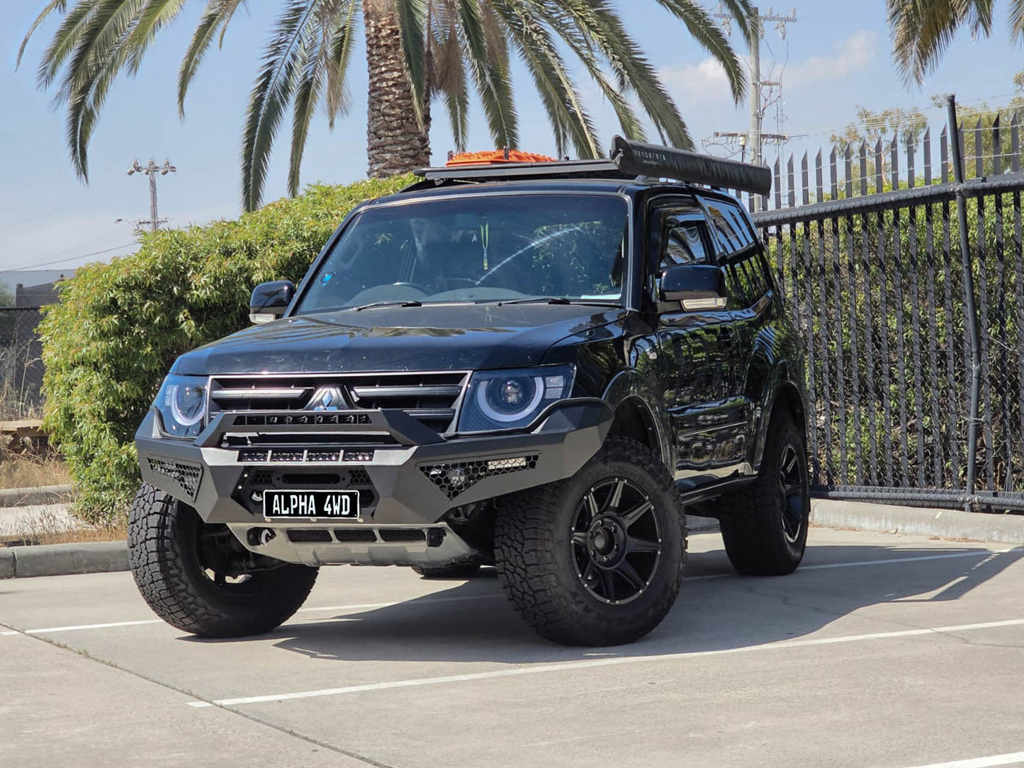 Alpha Predator Steel Bull Bar for Mitsubishi Pajero NS NT NX NW 2007+