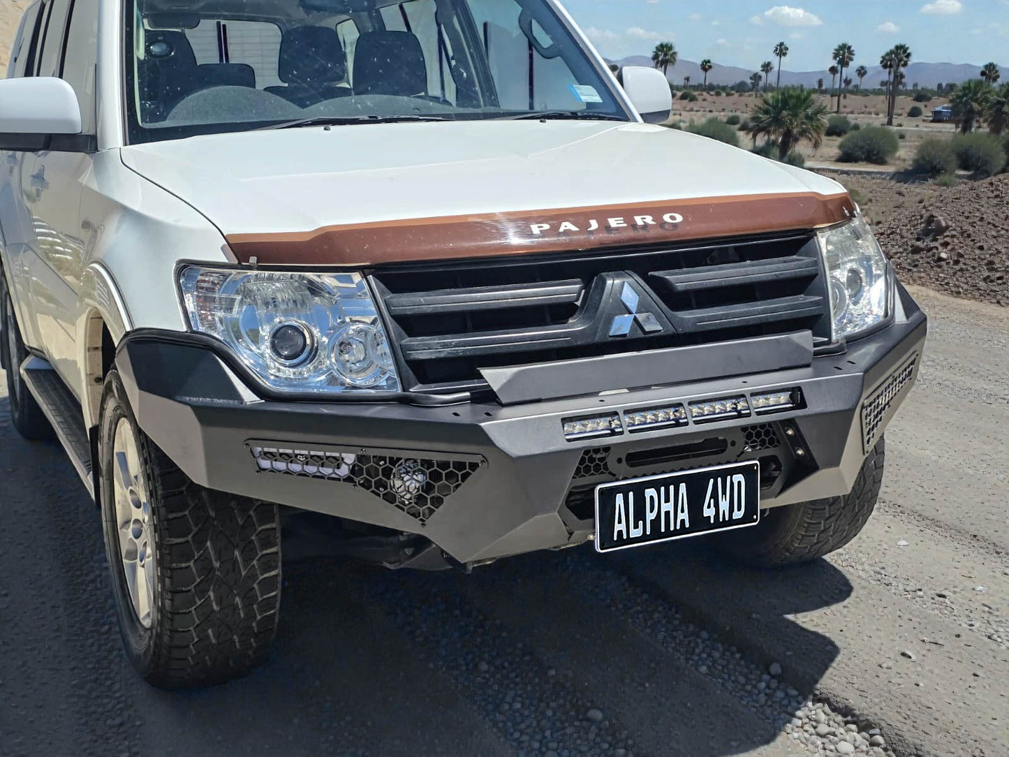Alpha Predator Steel Bull Bar for Mitsubishi Pajero NS NT NX NW 2007+