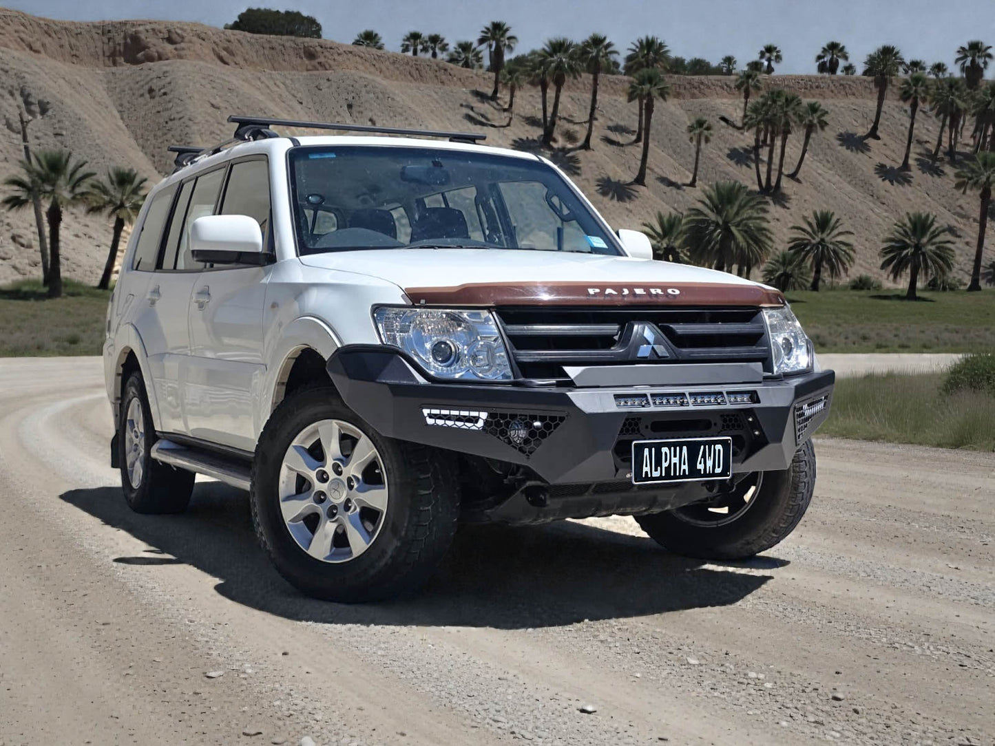 Alpha Predator Steel Bull Bar for Mitsubishi Pajero NS NT NX NW 2007+