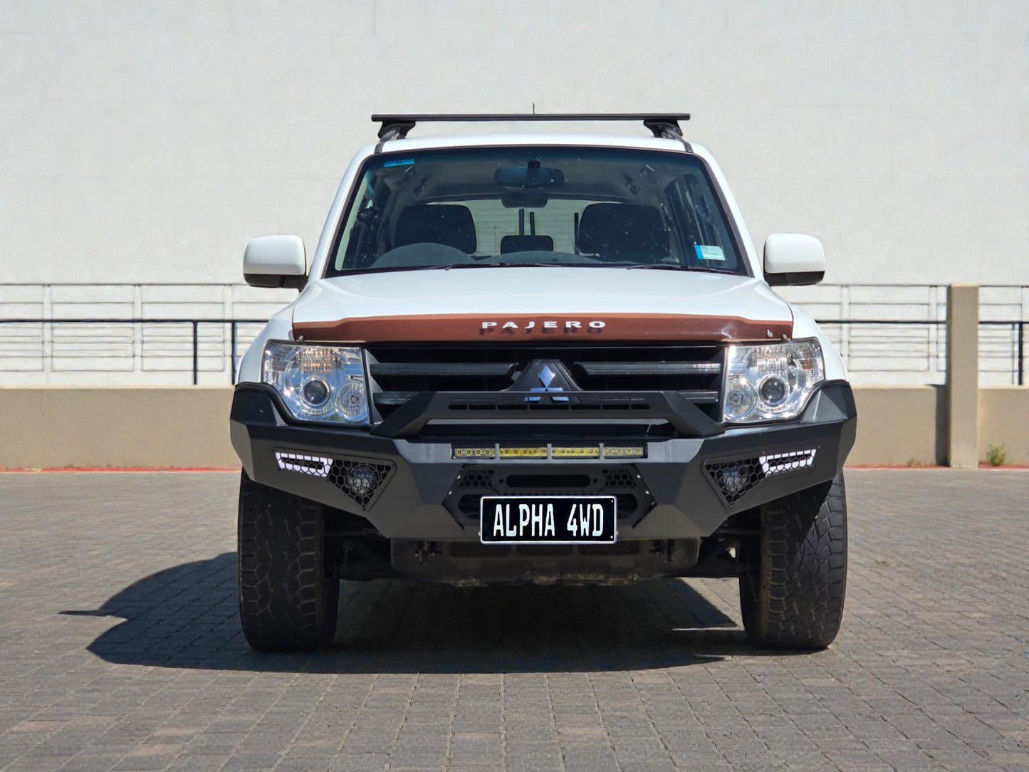 Alpha Predator Steel Bull Bar for Mitsubishi Pajero NS NT NX NW 2007+