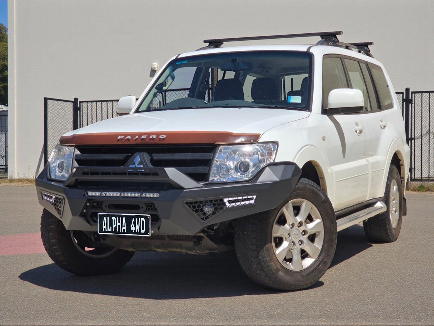 Alpha Predator Steel Bull Bar for Mitsubishi Pajero NS NT NX NW 2007+