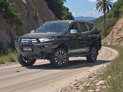 Alpha 4WD Pack Steel Bull Bar for Mitsubishi Pajero Sport QF 2020+