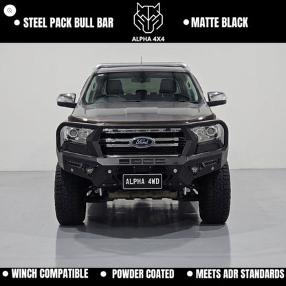 Alpha 4WD Steel Pack Bull Bar for Ford Ranger 2015 - 2022 PX 2 3