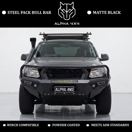 Alpha 4WD Pack Steel Bull Bar for VW Volkswagen Amarok 2010+