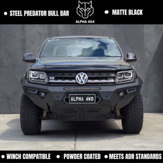 Alpha 4WD Predator Steel Bull Bar for VW Volkswagen Amarok 2010+