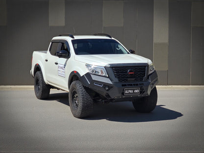 Alpha 4WD Steel Predator Bull Bar for Nissan Navara NP300 D23 2021-2025