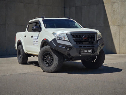 Alpha 4WD Steel Predator Bull Bar for Nissan Navara NP300 D23 2021-2025