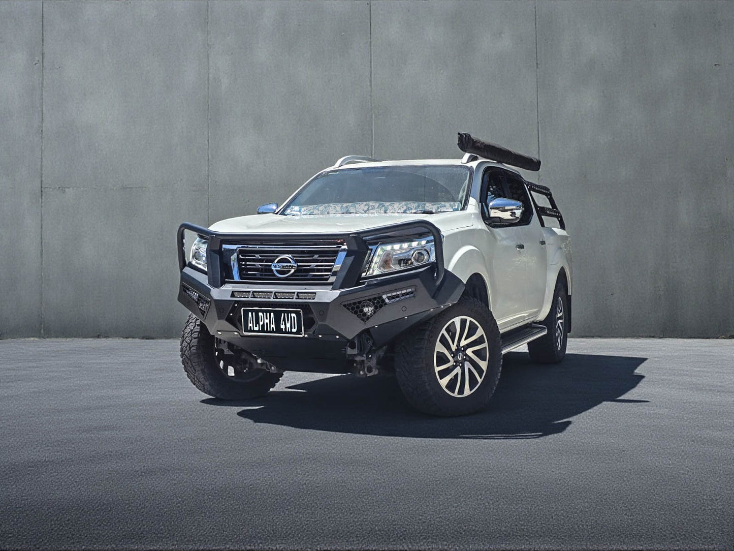 Alpha 4WD Steel Pack Bull Bar for Nissan Navara NP300 D23