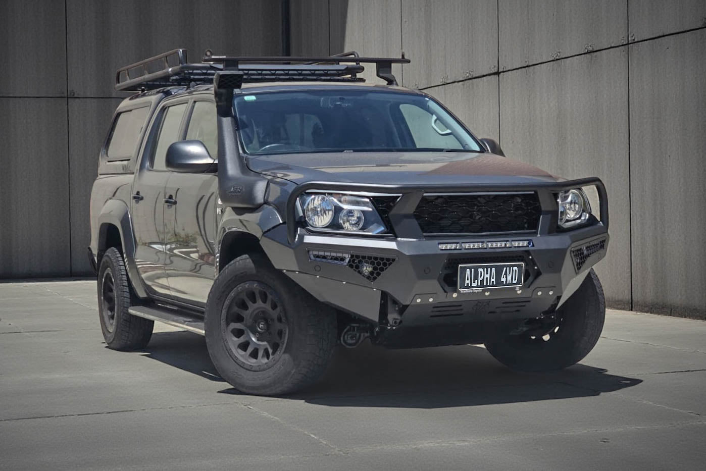 Alpha 4WD Pack Steel Bull Bar for VW Volkswagen Amarok 2010+