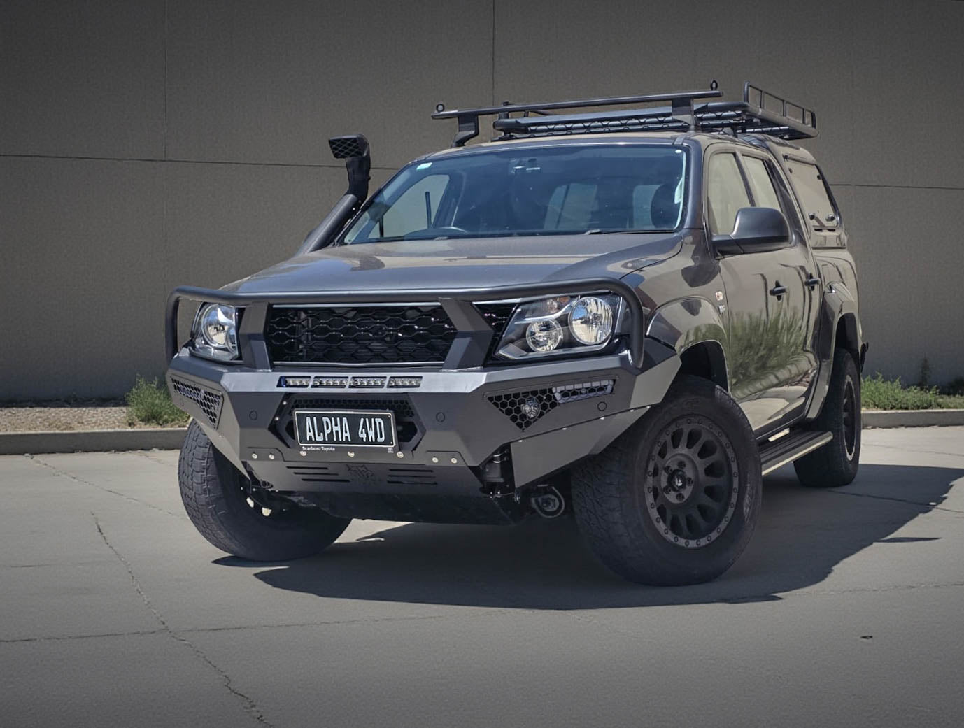 Alpha 4WD Pack Steel Bull Bar for VW Volkswagen Amarok 2010+