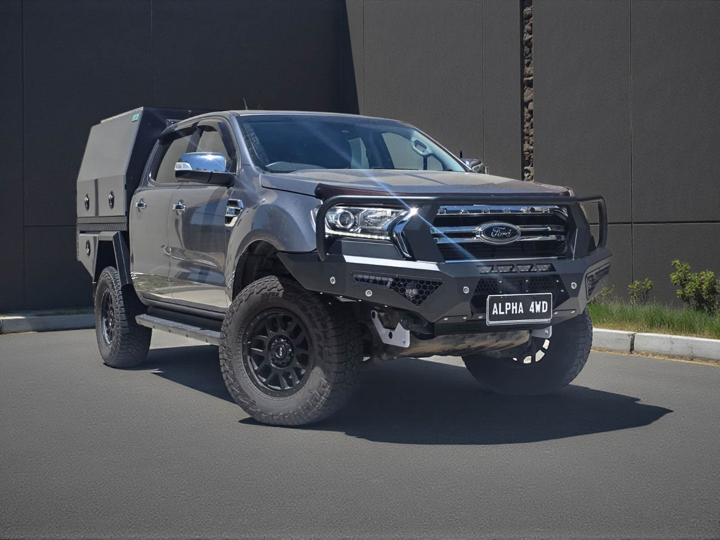 Alpha 4WD Steel Pack Bull Bar for Ford Ranger 2015 - 2022 PX 2 3