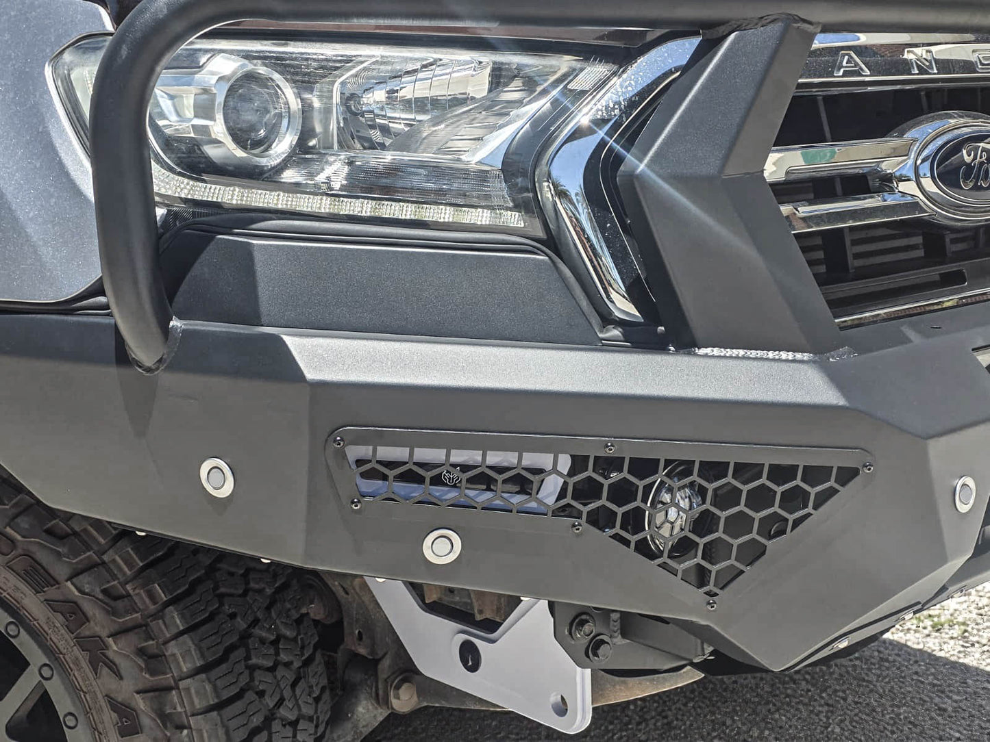 Alpha 4WD Steel Pack Bull Bar for Ford Ranger 2015 - 2022 PX 2 3