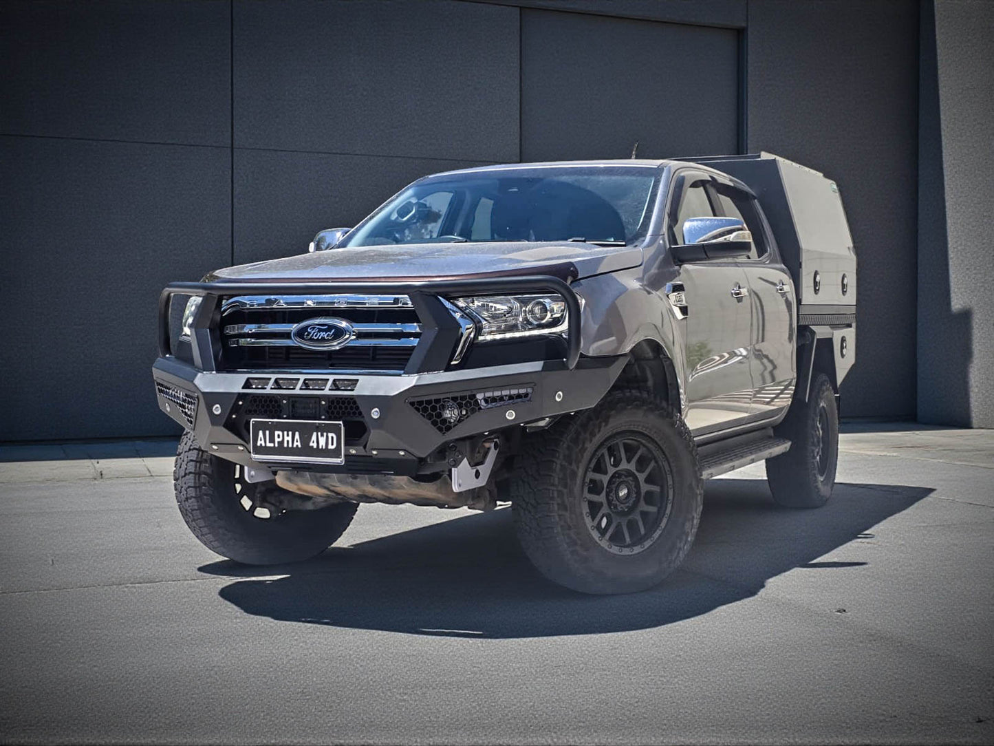 Alpha 4WD Steel Pack Bull Bar for Ford Ranger 2015 - 2022 PX 2 3