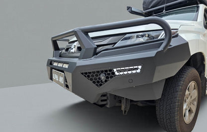 Alpha 4WD Pack Steel Bull Bar for Mitsubishi Triton MR 2019+