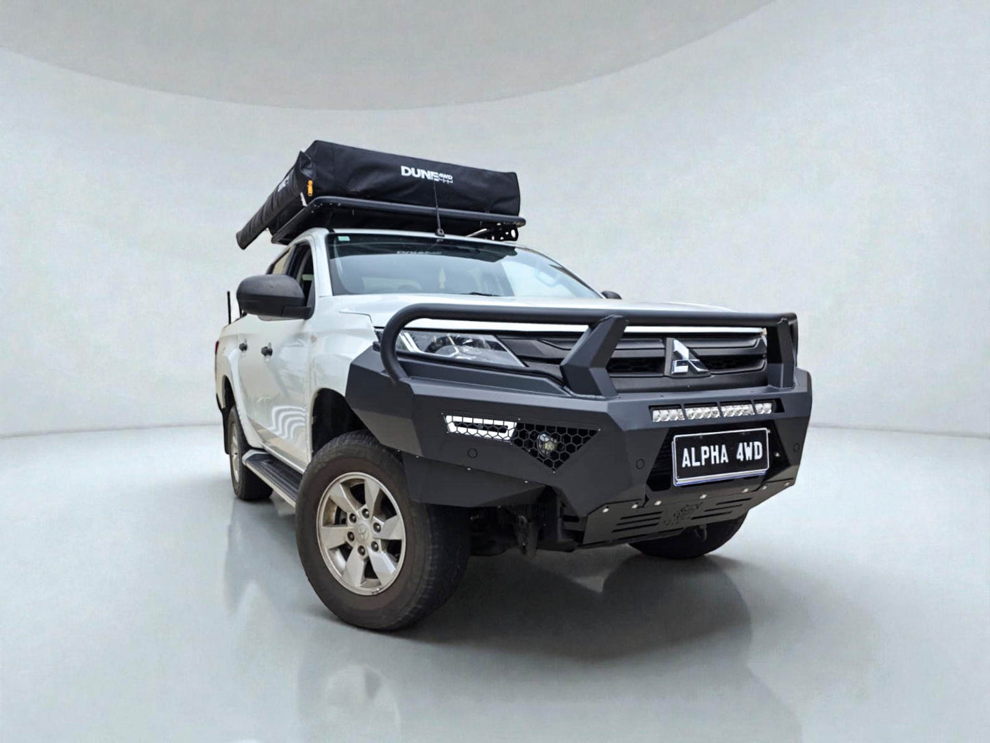 Alpha 4WD Pack Steel Bull Bar for Mitsubishi Triton MR 2019+