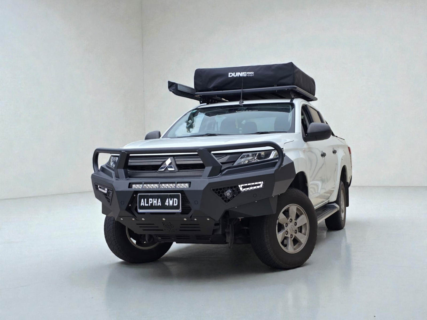 Alpha 4WD Pack Steel Bull Bar for Mitsubishi Triton MR 2019+