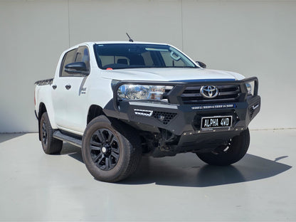 Alpha 4WD Steel Pack Bull Bar for Toyota Hilux N80 2015 - 2018